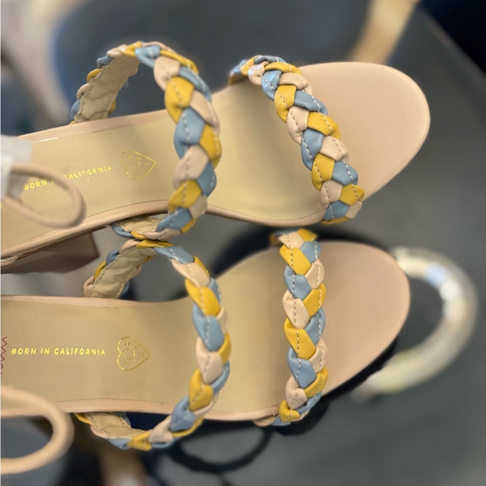 BC Before California Wanna Be Sandals in Pastel Multi Size 8.5 NWT - Picture 8 of 9